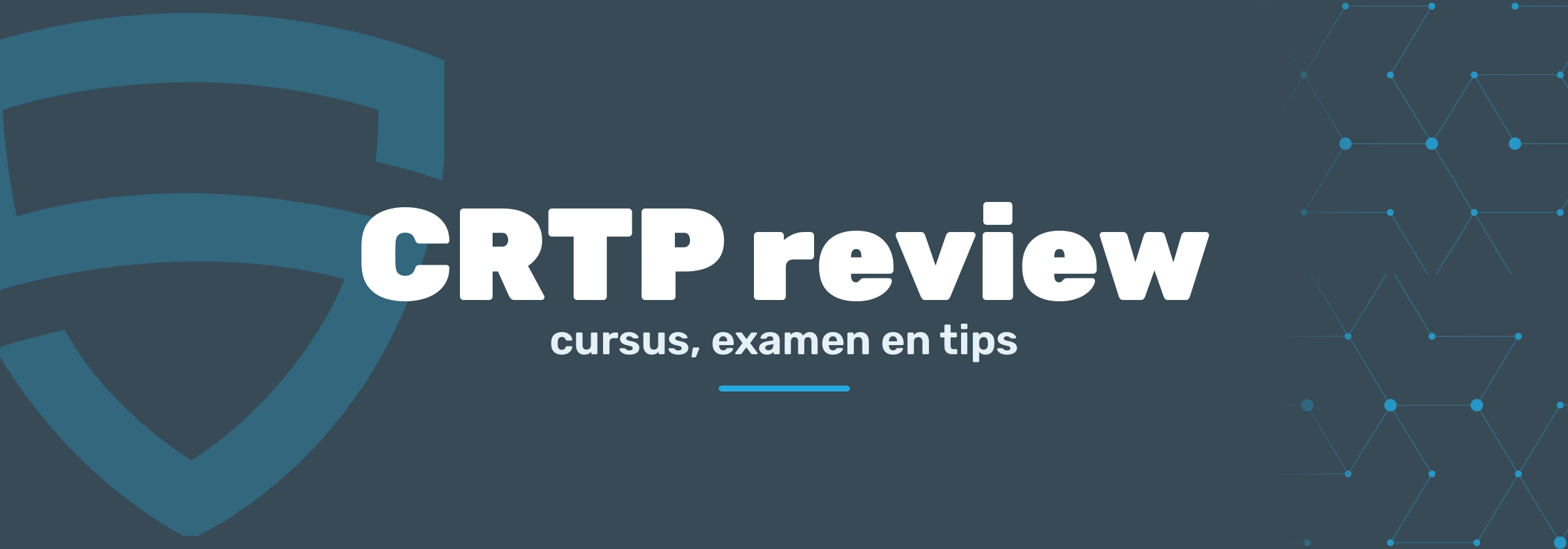 CRTP Review: cursus, examen en tips